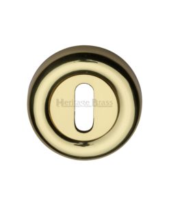 Standard Solid Brass Key Escutcheon