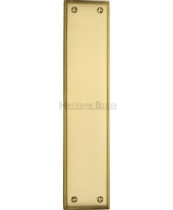 Solid Brass Fingerplate (282mm)