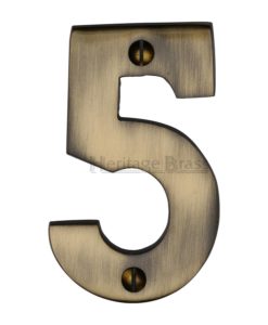 Face Fixed Thick Door Numerals