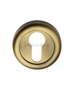 Standard Solid Brass Euro Key Escutcheon