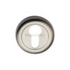Euro Solid Brass Key Escutcheon