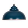 Harborne Pendant Light In Blue-Grey & White