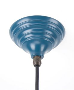 Harborne Pendant Light In Blue-Grey & White