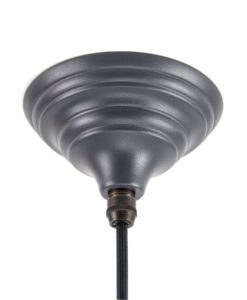 Black Hammered Copper Harborne Pendant