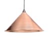 Hockley Pendant Light In Hammered Copper