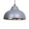 Dark Grey Smooth Nickel Harborne Pendant Light