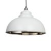 Light Grey Smooth Nickel Harborne Pendant Light