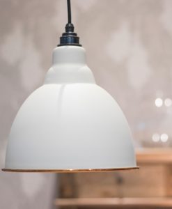 Brindley Pendant Light In Oatmeal White