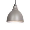 Brindley Pendant Light In Warm Grey