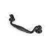 Drop Handle Drawer Pull In Black