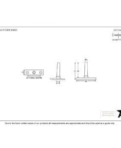 Bevel Stay Pin (Black)