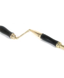 Telescopic Window Winder In Polished Brass