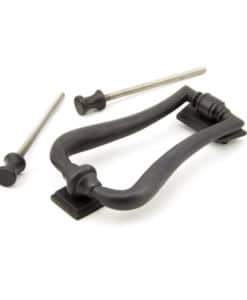 Aged Bronze Slimline Art Deco Door Knocker