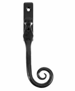 Black Monkeytail Espagnolette Fastener (RH) - Small