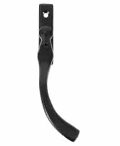 Black Peardrop Espagnolette Fastener (RH) - Small