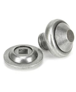 Pewter Regency Centre Door Knob