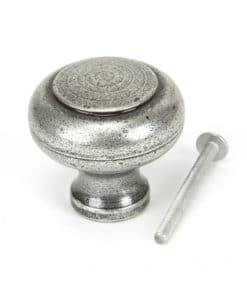 Pewter Regency Cupboard Knob (Large)