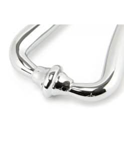 Polished Chrome Slimline Art Deco Door Knocker