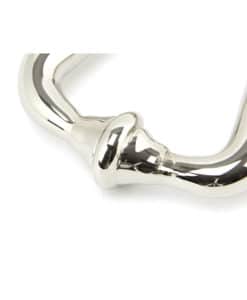 Polished Nickel Slimline Art Deco Door Knocker