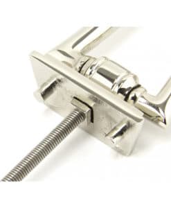 Polished Nickel Slimline Art Deco Door Knocker