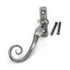 Pewter Monkeytail Espagnolette Fastener (LH) - Small