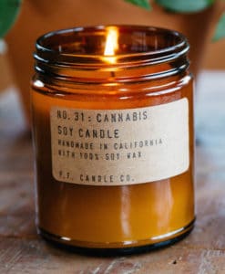 Cannabis Soy Candle