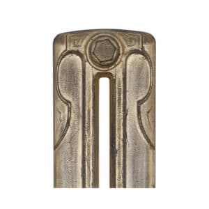 Gold Leaf Aged Black Radiator Finish