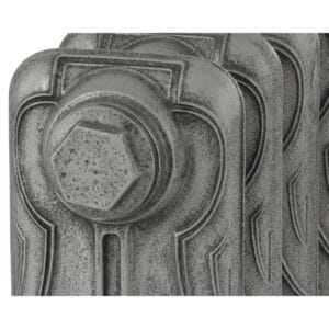 Antiqued Foundry Grey Radiator Finish