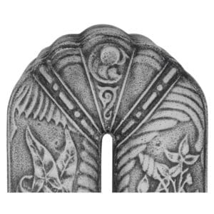 Antiqued Parchment White Radiator Finish