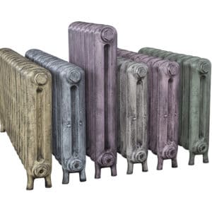Antiqued Pastel Shades Radiator Finish