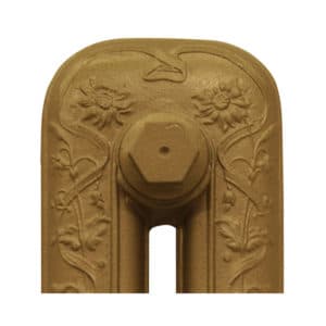 Hammered Gold Radiator Finish