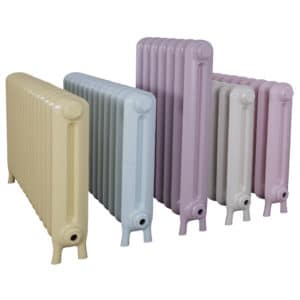 Pastel Colours Radiator Finish
