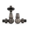 Natural Pewter Corner Thermostatic Windsor Valves (TRV)