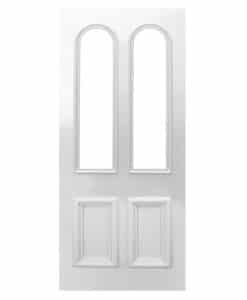 BD06 - Traditional Hardwood Arched Four Panel Door (Victorian/Edwardian)