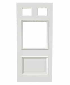 BD14 - Hardwood Square 4 Panel Door (Victorian/Edwardian)