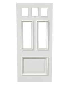 BD16 - Traditional Hardwood 6 Panel Door (Victorian/Edwardian)