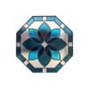 SG159 - 1930s Octagon Stained Glass Panel