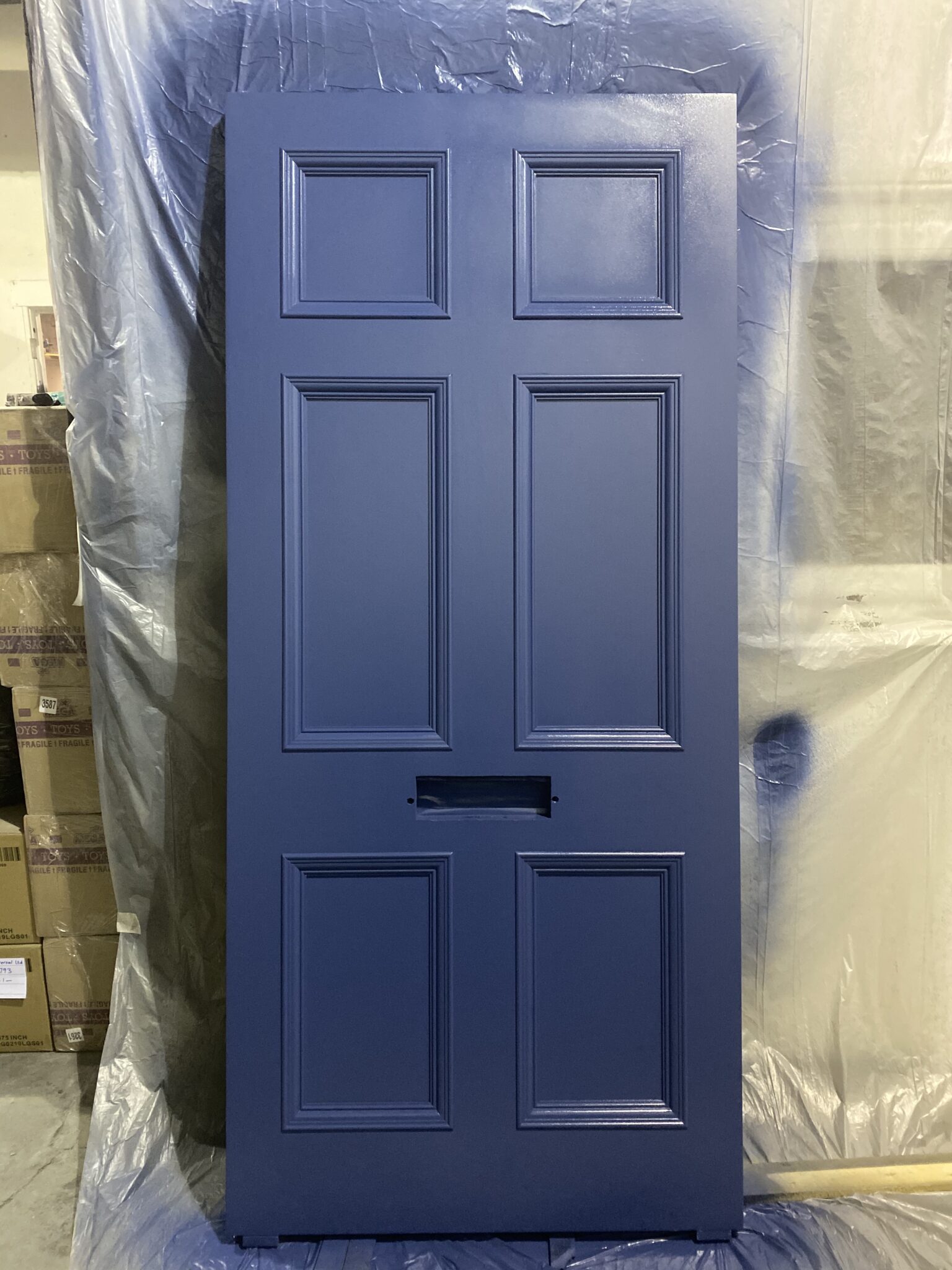 Solid Chunky Georgian 6 Panel Front Door - January 2021 - Bolton